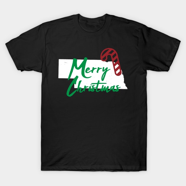 christmas in nebraska T-Shirt by crackdesign